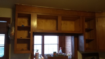 Kitchen Cabinets without doors